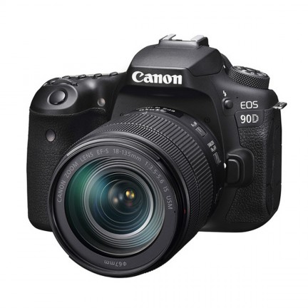 Canon DSLR Camera EOS 90D EF-S 18-135 IS USM Kit