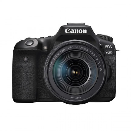 Canon DSLR Camera EOS 90D EF-S 18-135 IS USM Kit