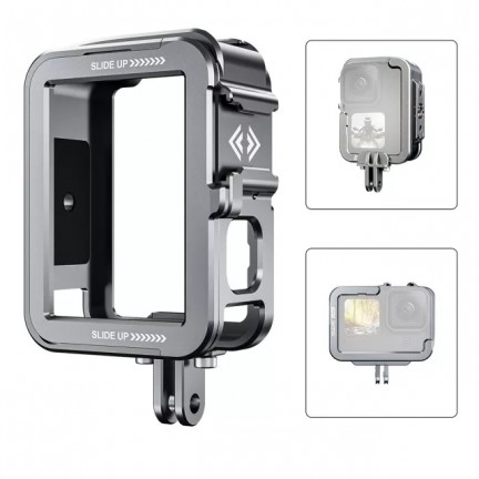 TELESIN Metal Combo Cage Vertical Set for GoPro 12/11/10/9