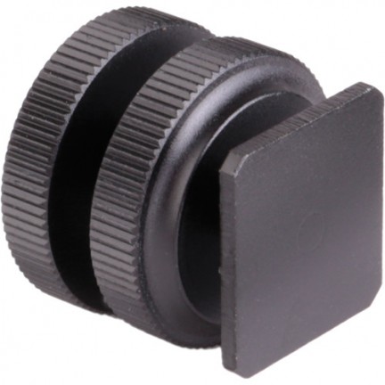 Hot Shoe to 1/4"-20 Male Post Adapter