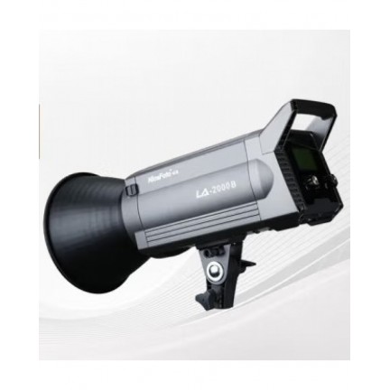 NiceFoto LA-2000B 200W Daylight LED Video Light With Softbox/Stand