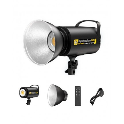 300W Photography Video Light 3-Color LED With Softbox/Stand/Remote Kit