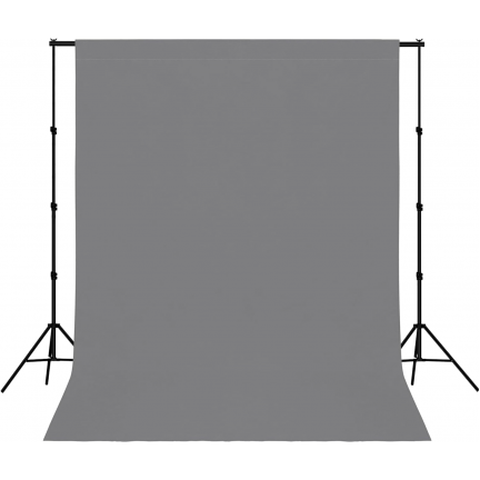 NiceFoto GY-180 2-Mini Studio Flash With Grey Background And Backdrop Stand