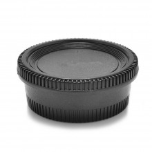 Camera Body Cap & Camera Rear Lens Cover for All Nikon AF Cameras