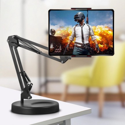 Foldable Long Arm Tablet Stand Holder