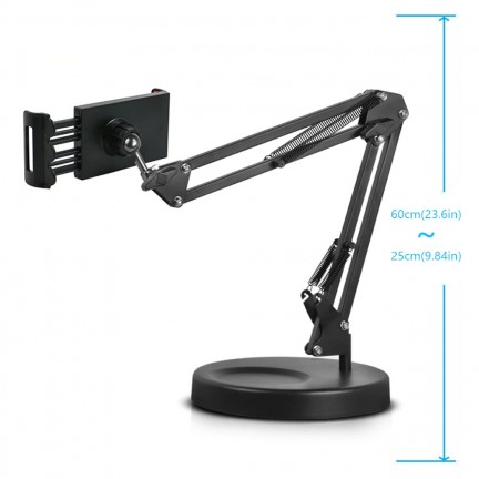 Foldable Long Arm Tablet Stand Holder