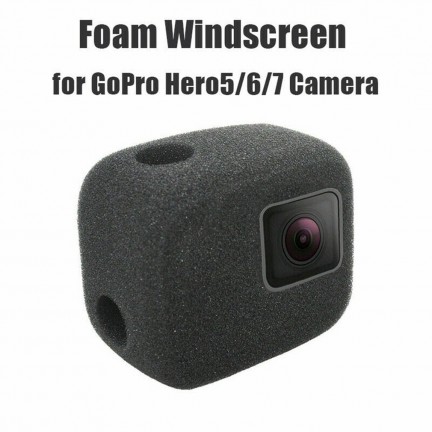 PULUZ Sponge Foam Windshield Housing Case Cover for GoPro Hero 7 6 5  Black