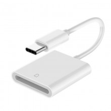 USB 3.1 Type C To SD Card Camera Reader OTG Adapter Cable 