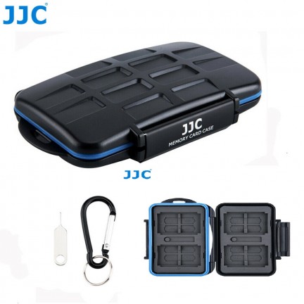 JJC 28 Slots Memory Card Case Holder Storage