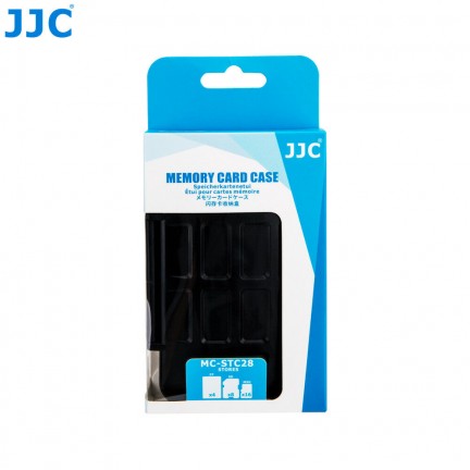 JJC 28 Slots Memory Card Case Holder Storage