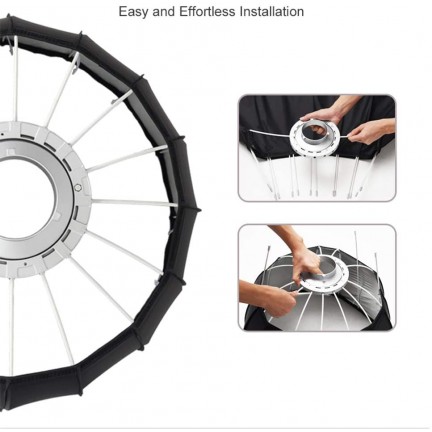 Godox P120L 120CM Deep Parabolic Bowens Mount Portable Softbox