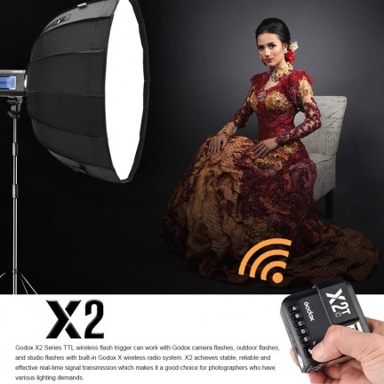 Godox X2 2.4 GHz TTL Wireless Flash Trigger for Canon