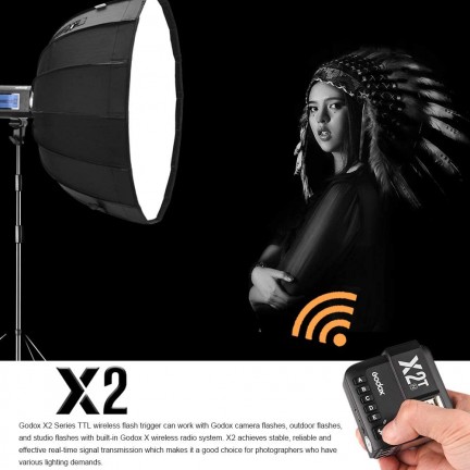 Godox X2 2.4 GHz TTL Wireless Flash Trigger for Nikon