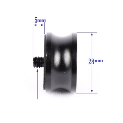 2pcs of 1/4 Female to 3/8 Male Adapter