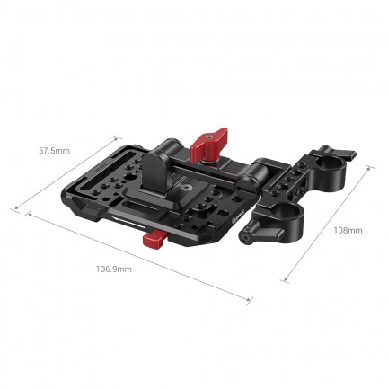 SmallRig V Mount Battery Plate with Adjustable Arm