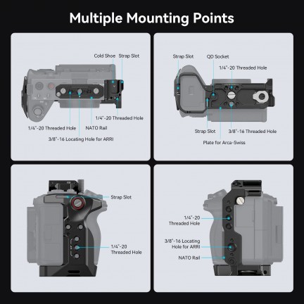 SmallRig Cage for Sony FX30 / FX3