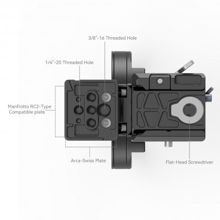 SmallRig Rotatable Horizontal-to-Vertical Mount Plate Kit for Nikon Z Series Z5 / Z6 / Z7 / Z6II / Z7II / Z8 