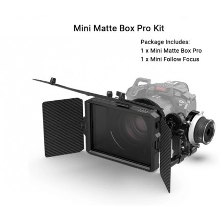 SmallRig Professional Cage Kit with Matte Box Pro-Mini Follow Focus F40