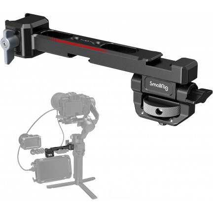 SmallRig Monitor Mounting Support with NATO Clamp for DJI RS 2 RSC 2 RS 3 RS 3 Pro RS 3 Mini RS 4 or RS 4 Pro Gimbal