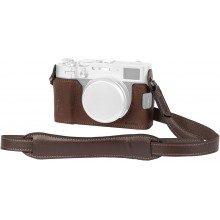 SmallRig Leather Half Case Kit for FUJIFILM X100VI (Brown)