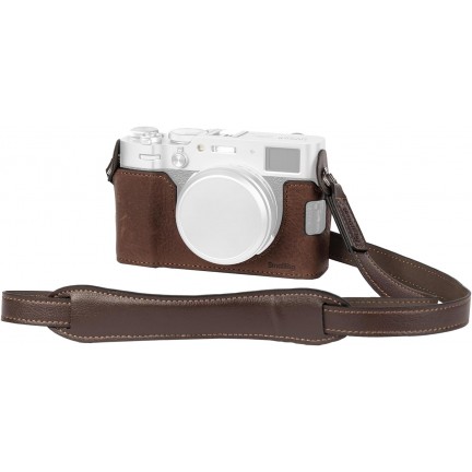 SmallRig Leather Half Case Kit for FUJIFILM X100VI (Brown)