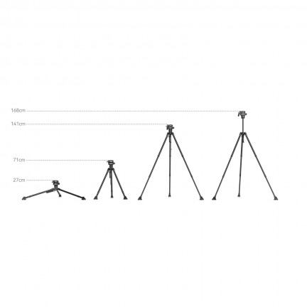 SmallRig x Potato Jet TRIBEX Hydraulic Carbon Fiber Tripod Kit