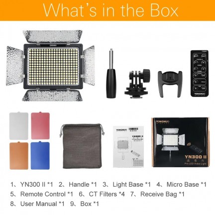 Yongnuo YN-300II Bi-Colour LED Panel