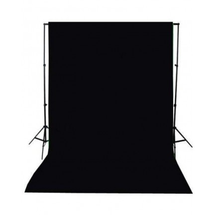 NiceFoto TB300-300W 2-Mini Studio Flash With White Background And Backdrop Stand