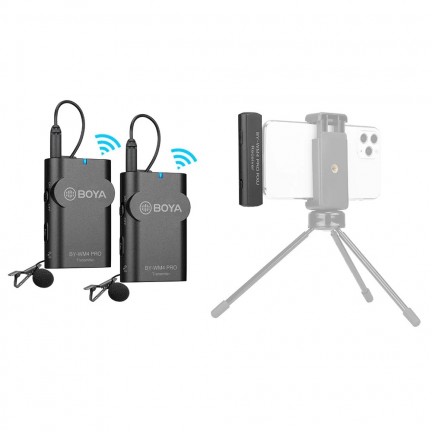 BOYA BY-WM4 PRO-K4 2.4G Wireless Microphone System