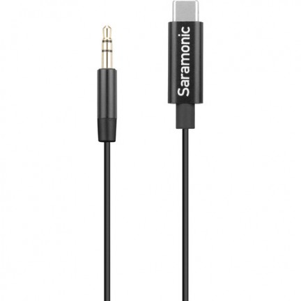 Saramonic SR-C2001 3.5mm TRS Male Jack to USB Type-C Audio Adapter