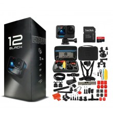 GoPro Hero 12 Black Action Camera With Accessories Kit