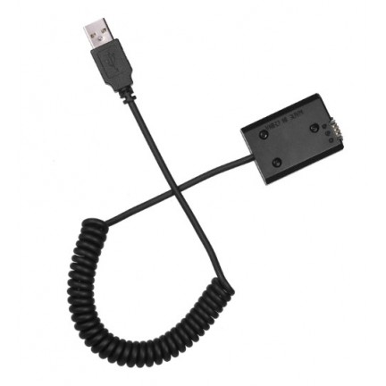 USB Cable To NP-FW50 Regulated Dummy Battery Cable