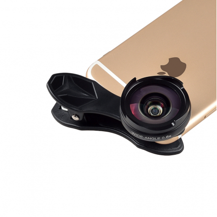 Apexel 4K HD no dark frame 10X Macro 0.6X Wide Angle 2 In 1 mobile phone Camera Lens 