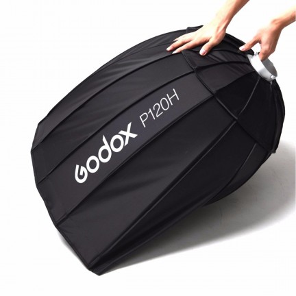 Godox 120cm / 47.2" Parabolic Round Softbox Light P120H