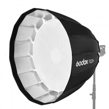 Godox 120cm / 47.2" Parabolic Round Softbox Light P120H