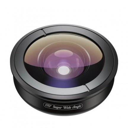 APEXEL APL-HD5SW 170° Super Wide Angle Lens for Dual Lens