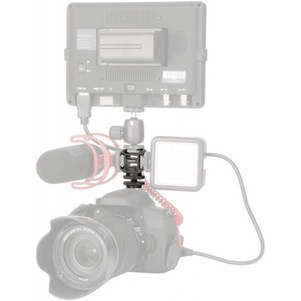 Ulanzi 3 Cold Shoe On-Camera Mount Adapter 