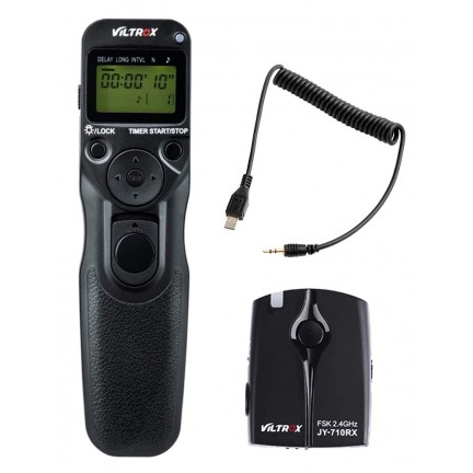 Viltrox JY710 Camera Wireless Timer Remote Shutter Release Control Cable