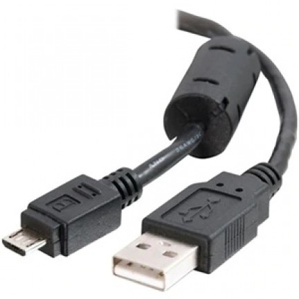 2M Micro USB Charging Cable Black