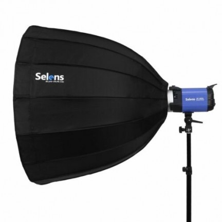  Selens 70cm 28" Deep Octa Parabolic Umbrella For Studio Flash Light Bowens Mount