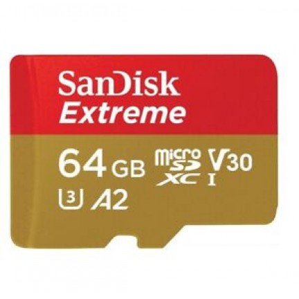 SanDisk 64GB Extreme microSDXC Memory Card
