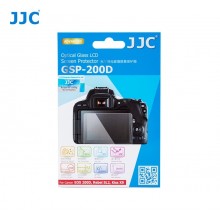 JJC For CANON EOS 200D Ultra-thin LCD Screen Protector Camera Display Cover