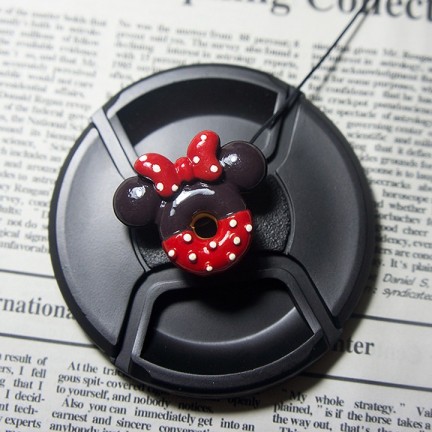  3D Cartoon Minnie Lens Cap holder