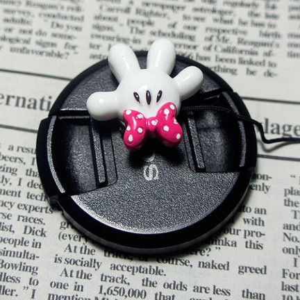 3D Cartoon Minnie Lens Cap holder