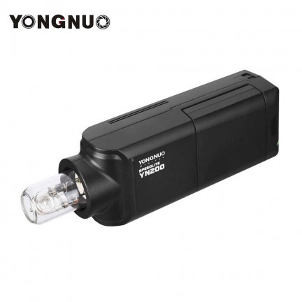 YONGNUO YN200 Flash Light TTL HSS 2.4G 200W Battery with USB Type C Compatible