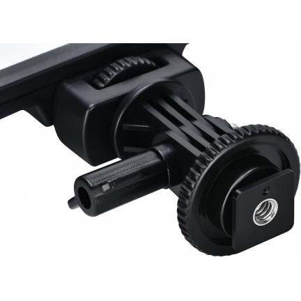 Adjustable Angle Pole Swivel Hot Shoe Mount 1/4" Screw Hot Shoe Mount Adapter