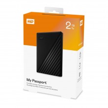 Western Digital WD 2TB My Passport Portable External Hard Drive Black