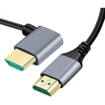 8K UHD HDMI TO HDMI Right 0.5m Cable