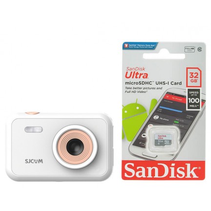 SJCAM FunCam Kids HD Digital Action Camera With 32GB Micro SD Card