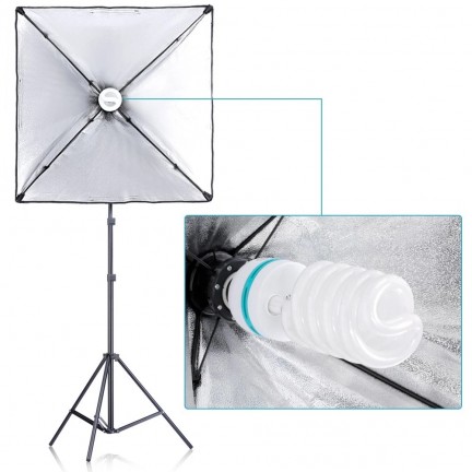 Photo Studio 60x60 Softbox Lighting Kit